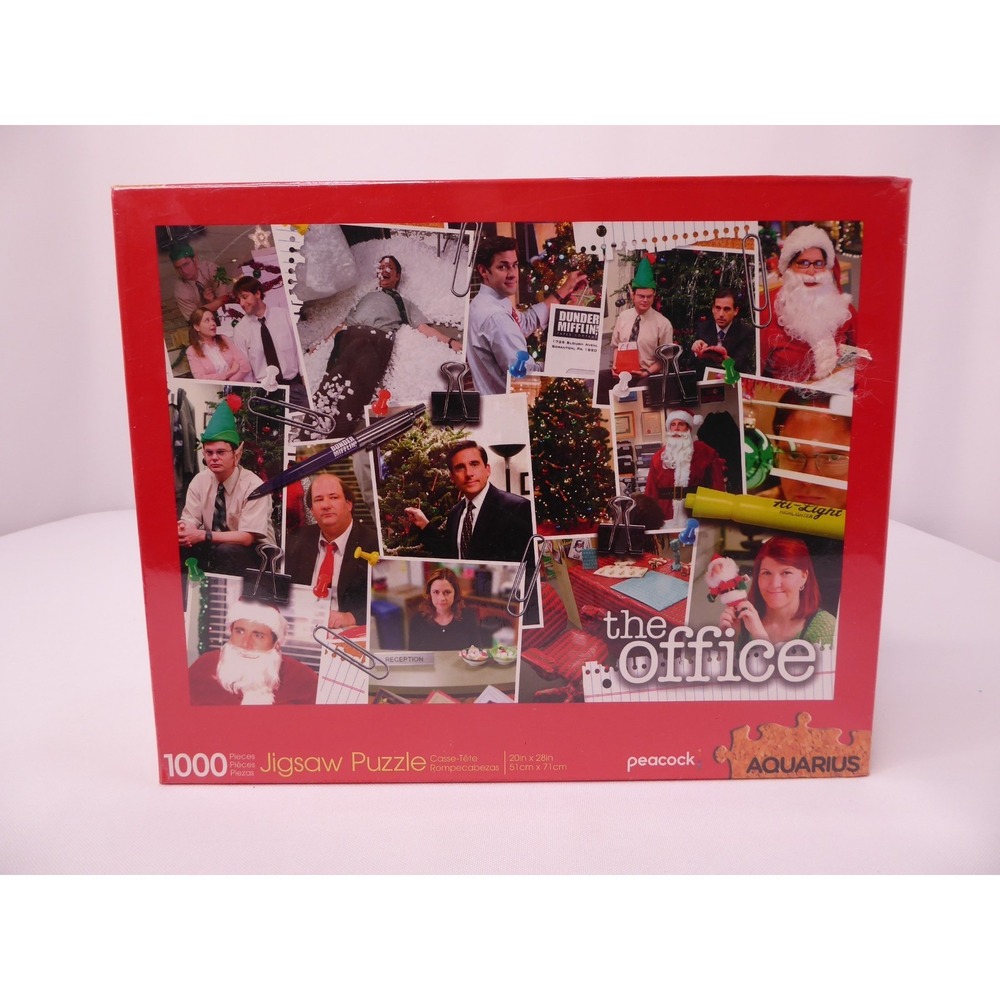 New The Office Christmas Party 20 x 28 1000 Piece Jigsaw Puzzle Aquarius